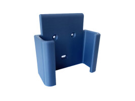 Halterung V1 für den LoDi-Con Handregler - Blau ( Durchscheinend ) - Breite 84mm Blau